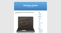 Desktop Screenshot of netbooksguides.com
